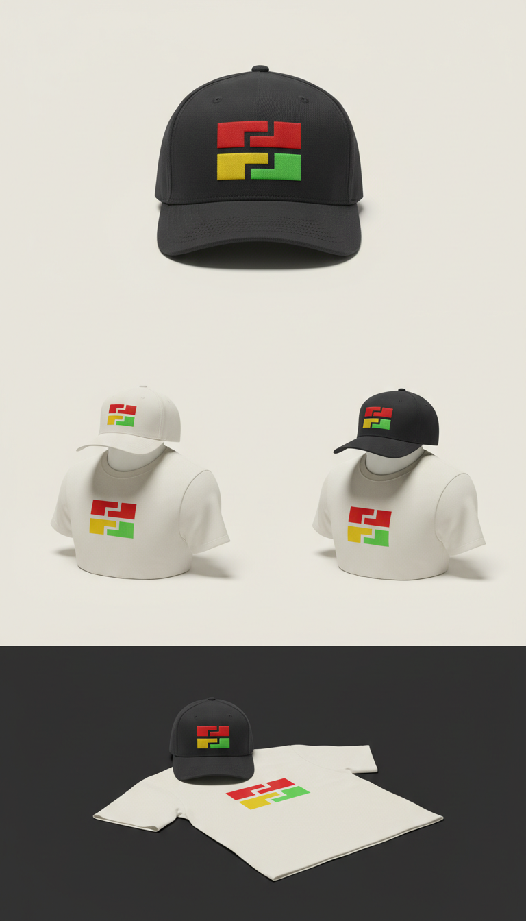 Block Logo Snapback Hat
